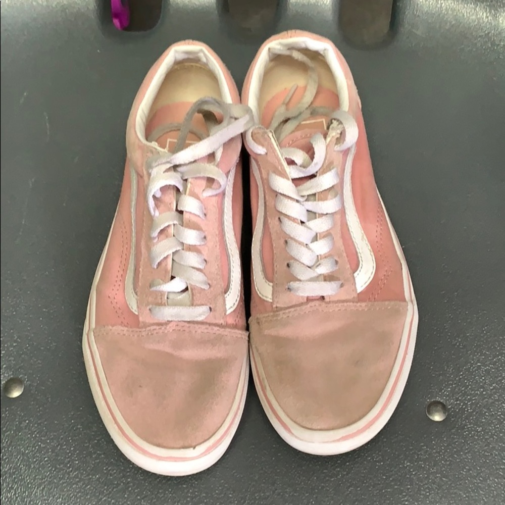 Vans pastel pink sneakers